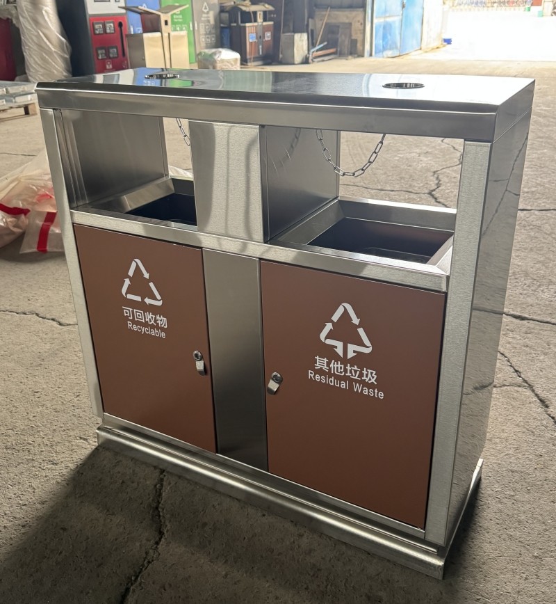 城市不锈钢垃圾桶