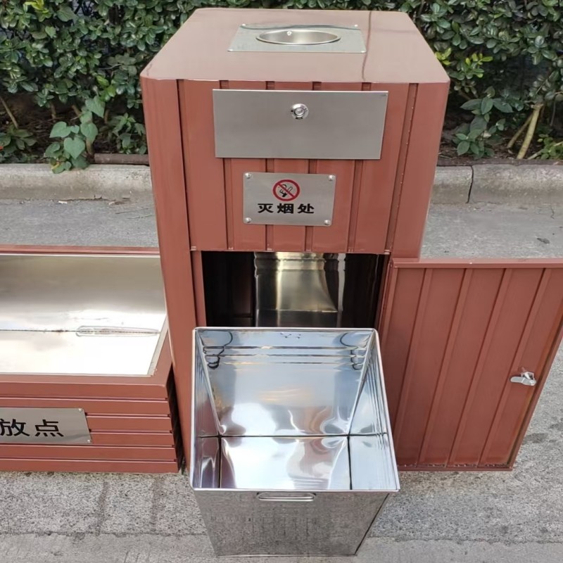 列车垃圾投放箱